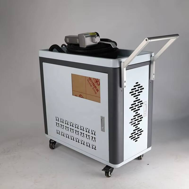 Industrial Laser Price - เครื่องทำความสะอาดไฟเบอร์เลเซอร์พัลส์ 100 วัตต์ ราคาประหยัด เครื่องทำความสะอาดเหล็กด้วยเลเซอร์ 300