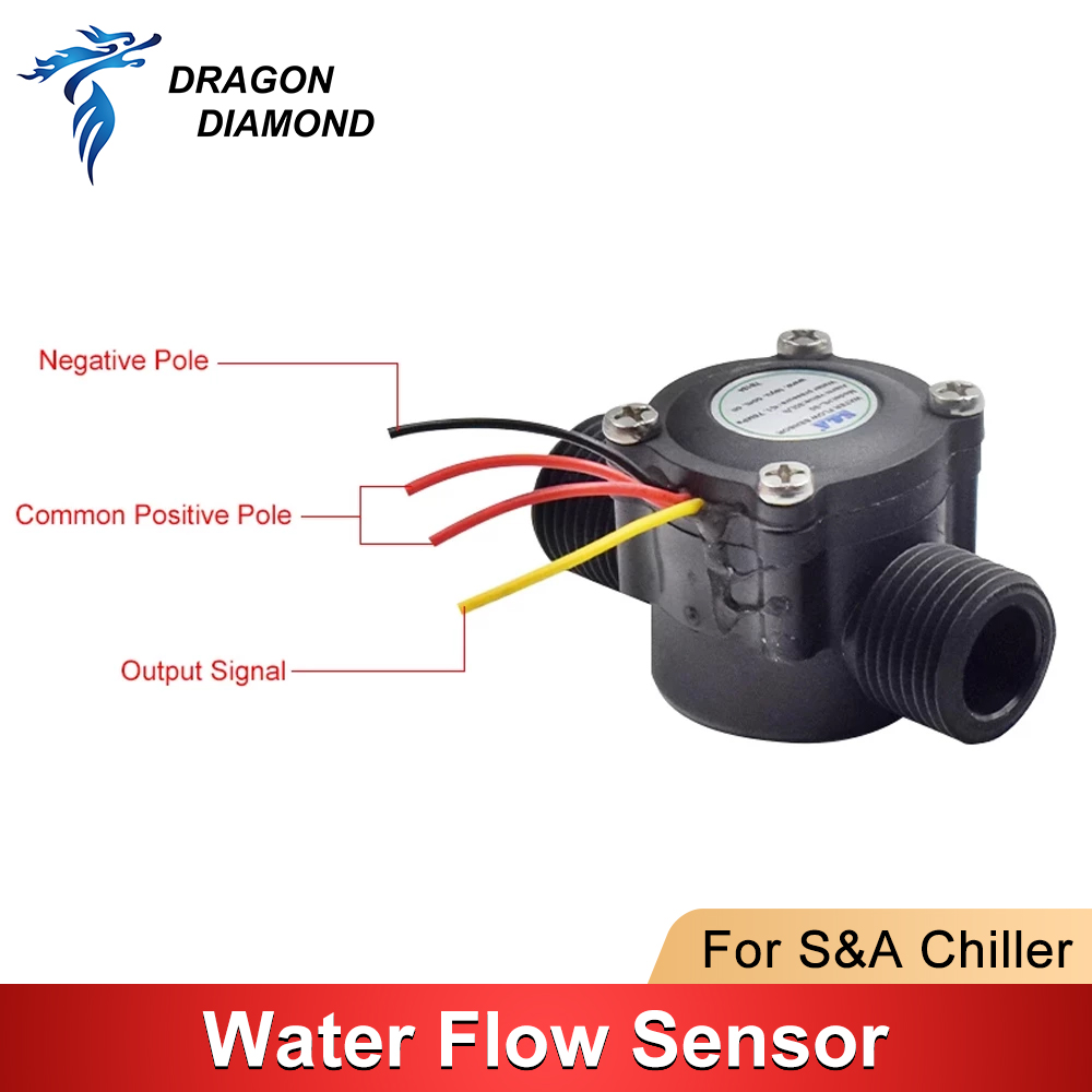 Flow Flow Sensor สำหรับ S & A  - Laser Industrial Chiller บทวิจารณ์และราคา