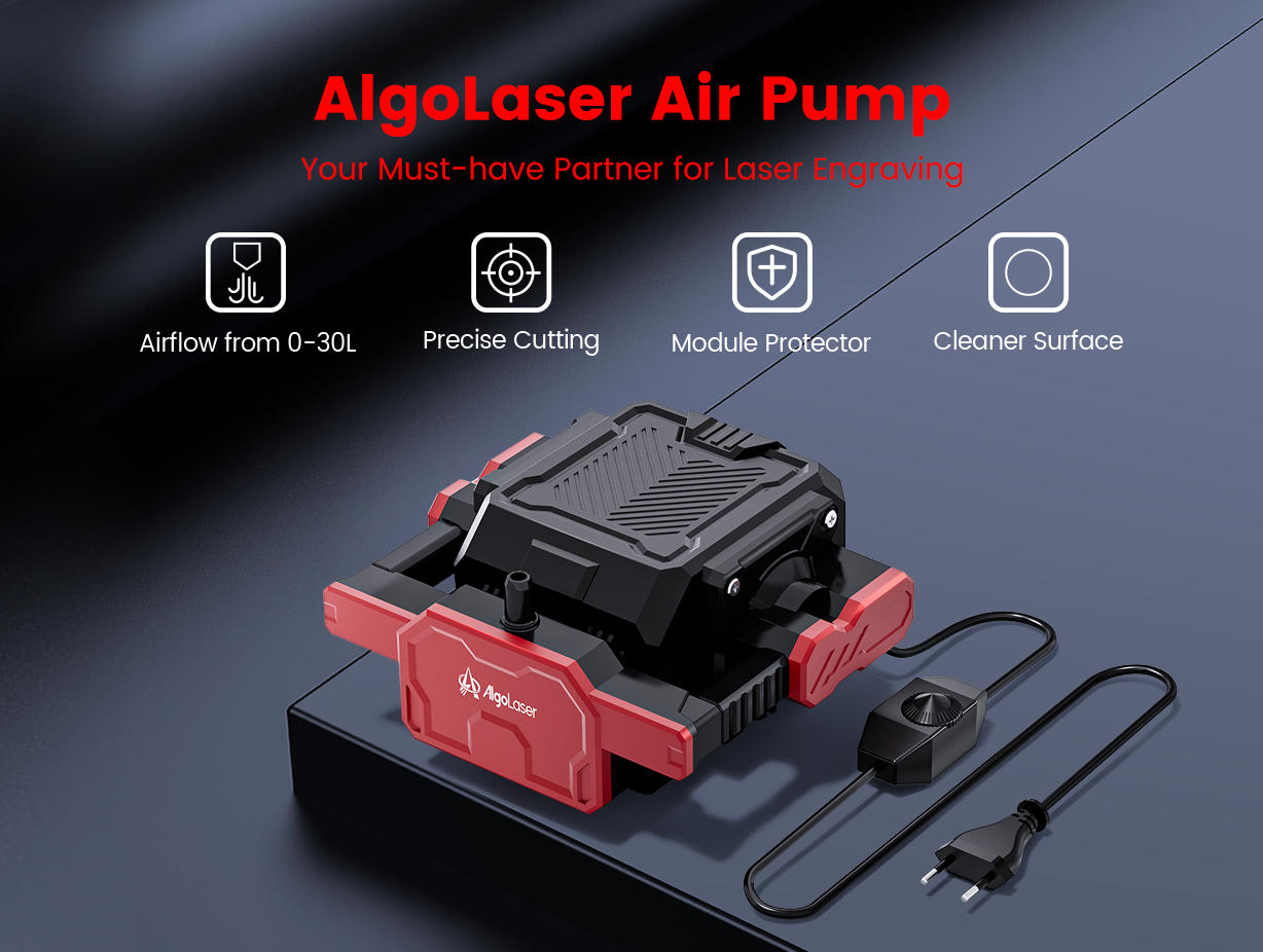 ชุดปั๊มลมปรับระดับได้ AlgoLase - Industrial Laser Engraver บทวิจารณ์และราคา