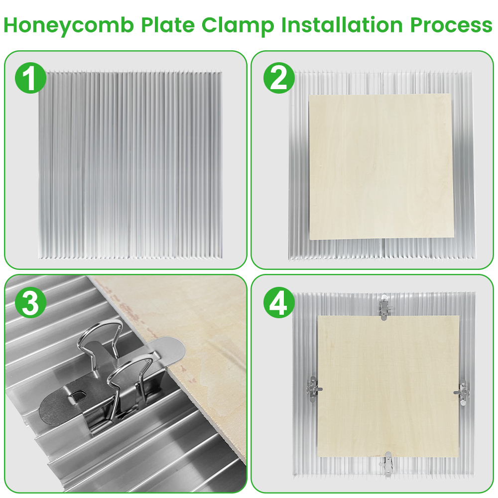โต๊ะเลเซอร์รังผึ้ง Tyvok ขนาด  - Honeycomb Laser Bed บทวิจารณ์และราคา