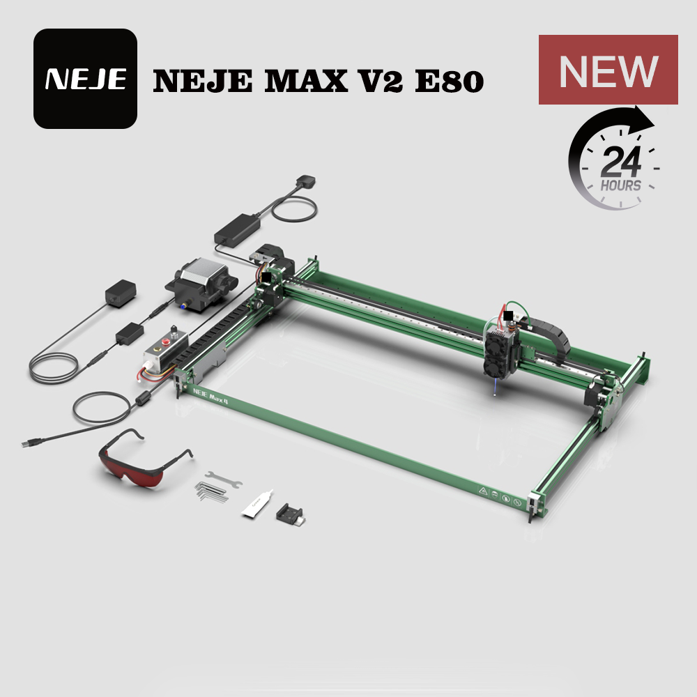เครื่องแกะสลักเลเซอร์ NEJE MAX - Industrial Laser Engraver บทวิจารณ์และราคา